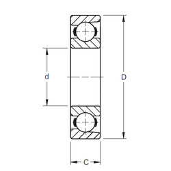 المحامل 60BIH258 Timken