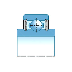 المحامل 40BCD1RW-2LRS NACHI