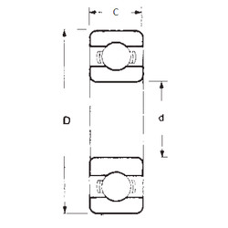 المحامل 6008 FBJ