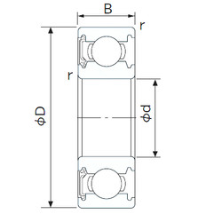 المحامل 6021-RS CYSD