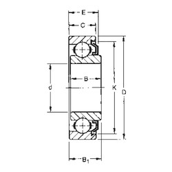 المحامل 38KVL Timken