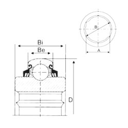 المحامل 205KPPB2 CYSD