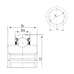 المحامل 209KRRB2 CYSD