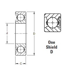 المحامل 311WD Timken