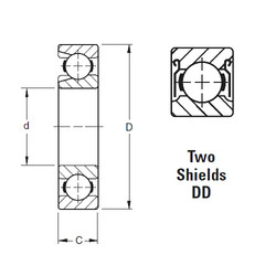 المحامل 316WDD Timken