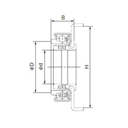 المحامل 55SCRN41P-1 NACHI