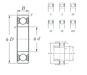 المحامل 60/28Z KOYO