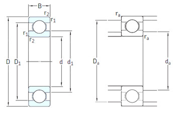 المحامل 6002-2RSLTN9/HC5C3WT SKF