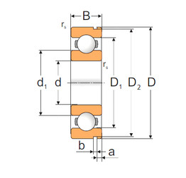 المحامل 6010N MPZ