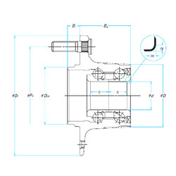 المحامل 32BWK10-Y-2CP17-01 H NSK