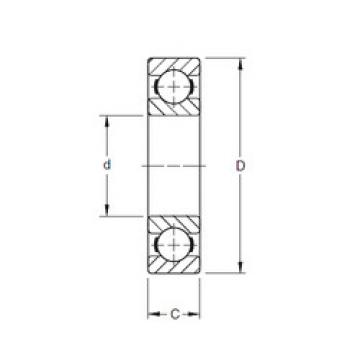 المحامل 160BIC647 Timken