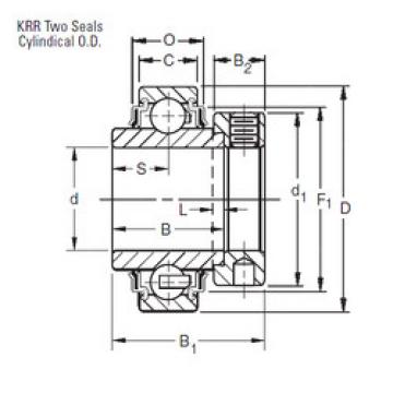 المحامل 1015KRR Timken