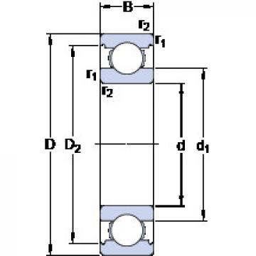 المحامل 6004 SKF