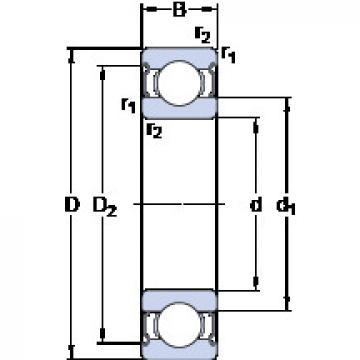 المحامل 6003-2Z SKF