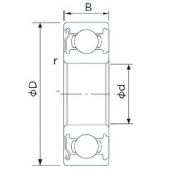 المحامل 6003-Z CYSD