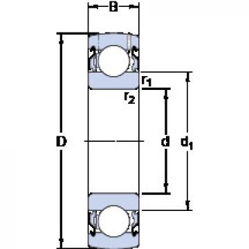 المحامل 1726209 B-2RS1/VP274 SKF