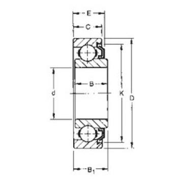 المحامل 201KL Timken