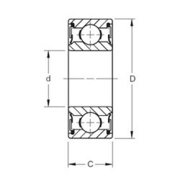 المحامل 216NPP Timken