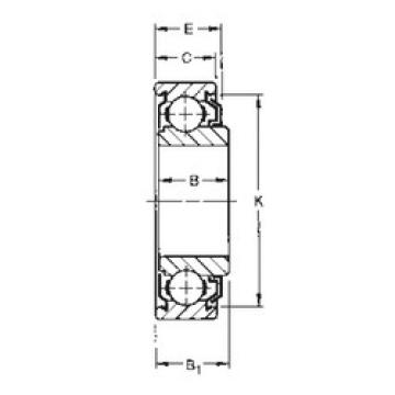 المحامل 203KLD Timken