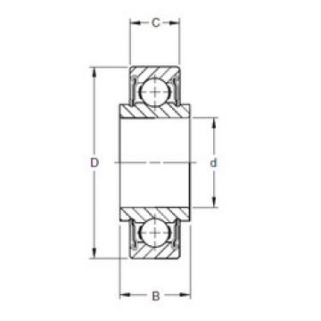 المحامل 205NPP2 Timken