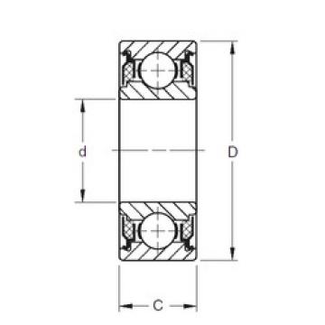 المحامل 207KTT Timken