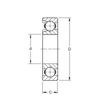 المحامل 202W Timken