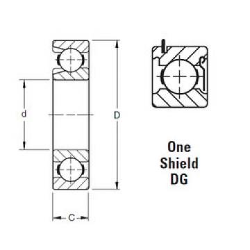 المحامل 212WDG Timken