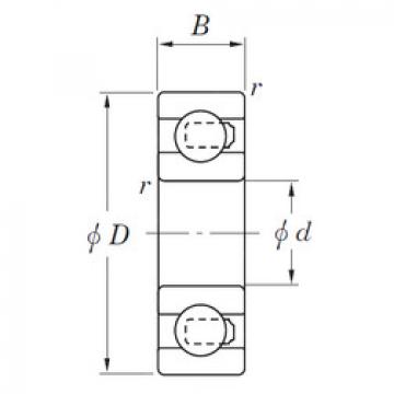 المحامل 3NC6000MD4 KOYO