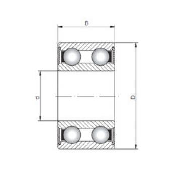 المحامل 4203-2RS ISO