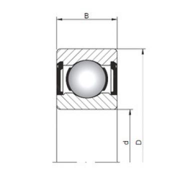 المحامل 617/5 ZZ ISO