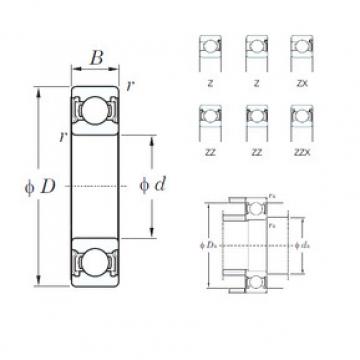 المحامل 6002Z KOYO