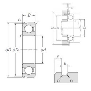 المحامل 6010N NTN