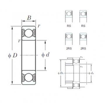 المحامل 6001-2RS KOYO