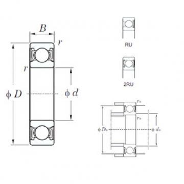 المحامل 6003-2RU KOYO