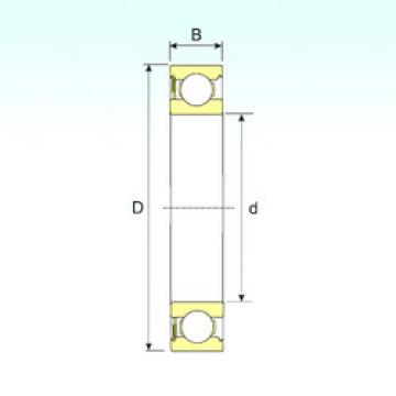 المحامل 6003-RS ISB