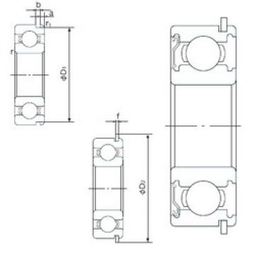 المحامل 6010ZENR NACHI