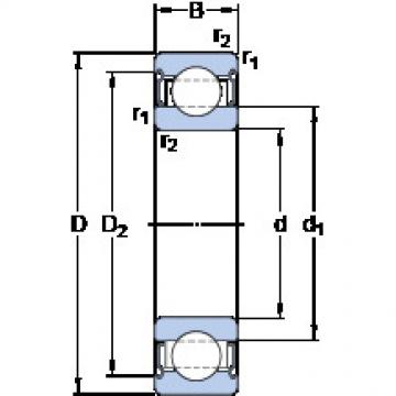 المحامل 6003-2Z/VA208 SKF