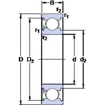 المحامل 6003-RSH SKF