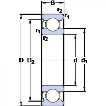 المحامل 6003-Z SKF