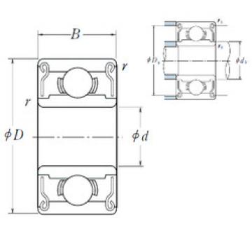 المحامل 608ZZ ISO