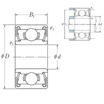 المحامل 609-2RS ISO