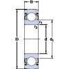 المحامل 1726309 B-2RS1/VP274 SKF