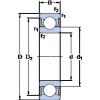 المحامل 6006-2RZTN9/HC5C3WT SKF #1 small image