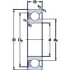 المحامل 6006-RS1 SKF #1 small image