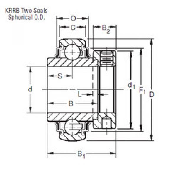 المحامل 1008KRRB Timken #1 image