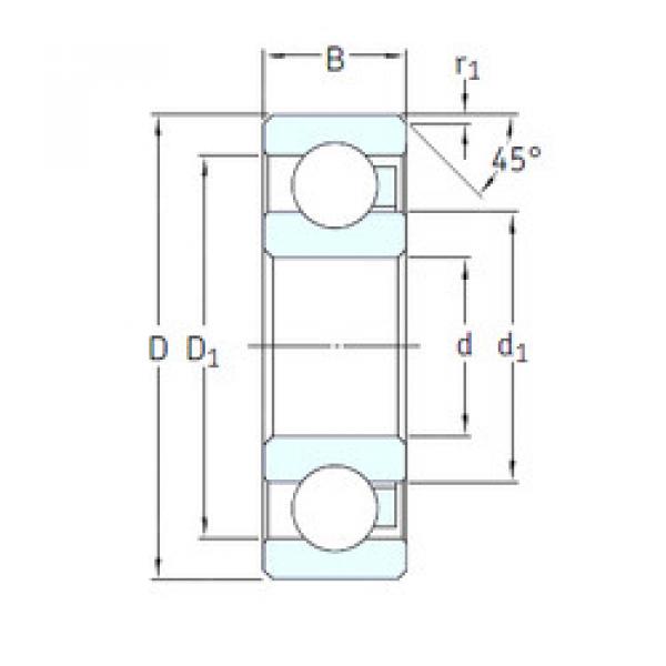 المحامل 16002/HR11TN SKF #1 image