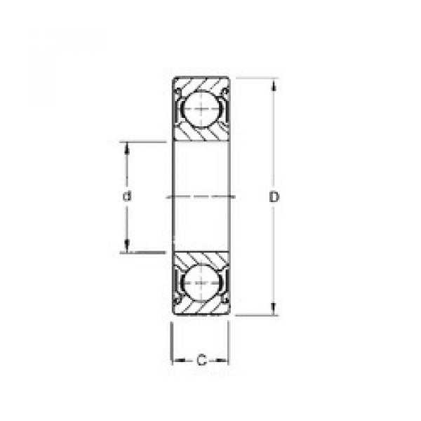 المحامل 1615-ZZ CYSD #1 image