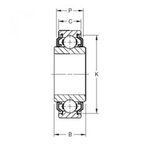 المحامل 201KLL2 Timken #1 image