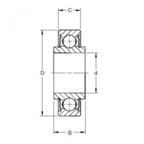 المحامل 205NPP2 Timken #1 image