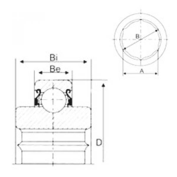 المحامل 206KRR6 CYSD #1 image